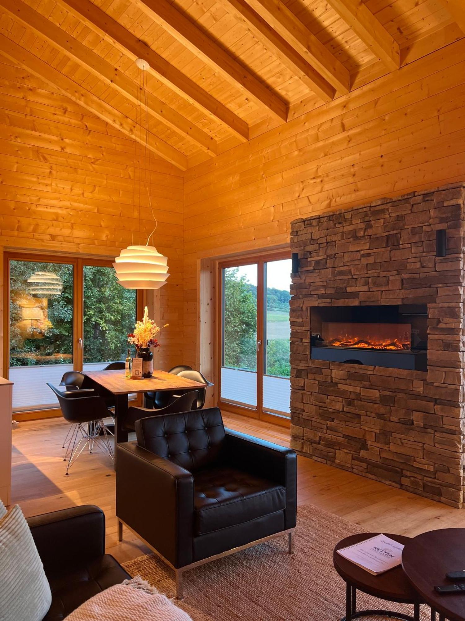 Netten Naturerlebnis Holz-Chalets Daun Extérieur photo