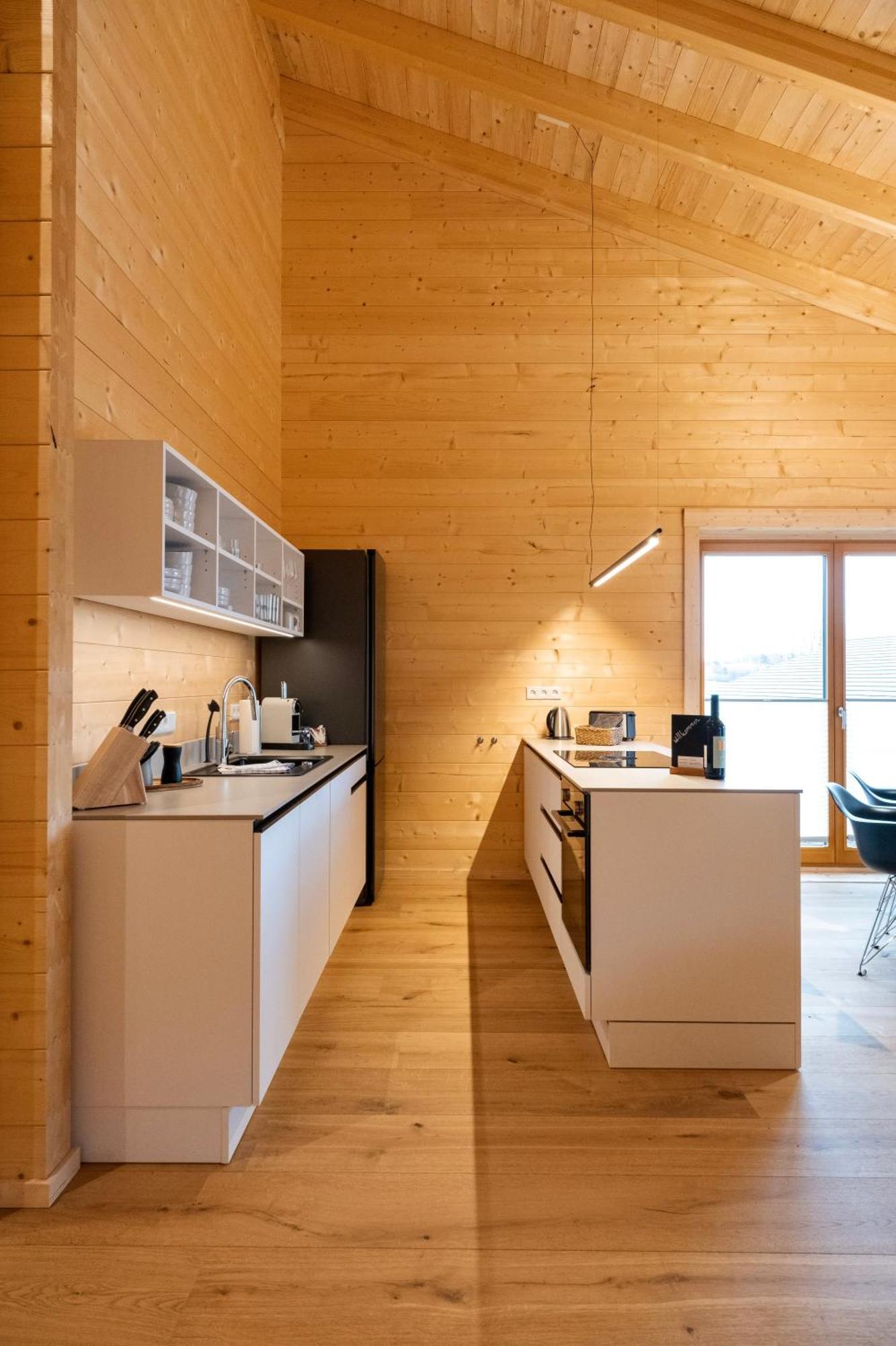 Netten Naturerlebnis Holz-Chalets Daun Extérieur photo