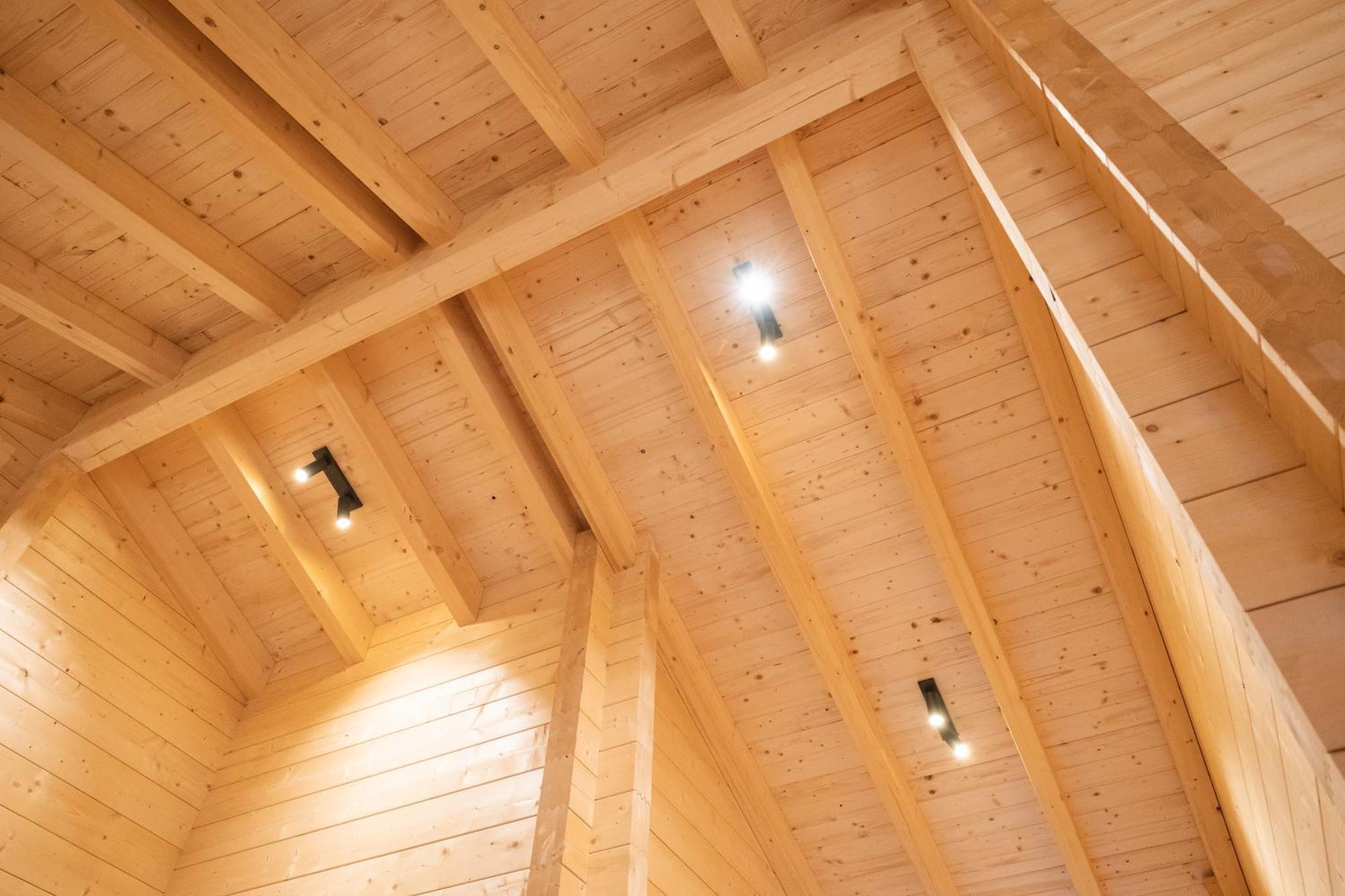Netten Naturerlebnis Holz-Chalets Daun Extérieur photo