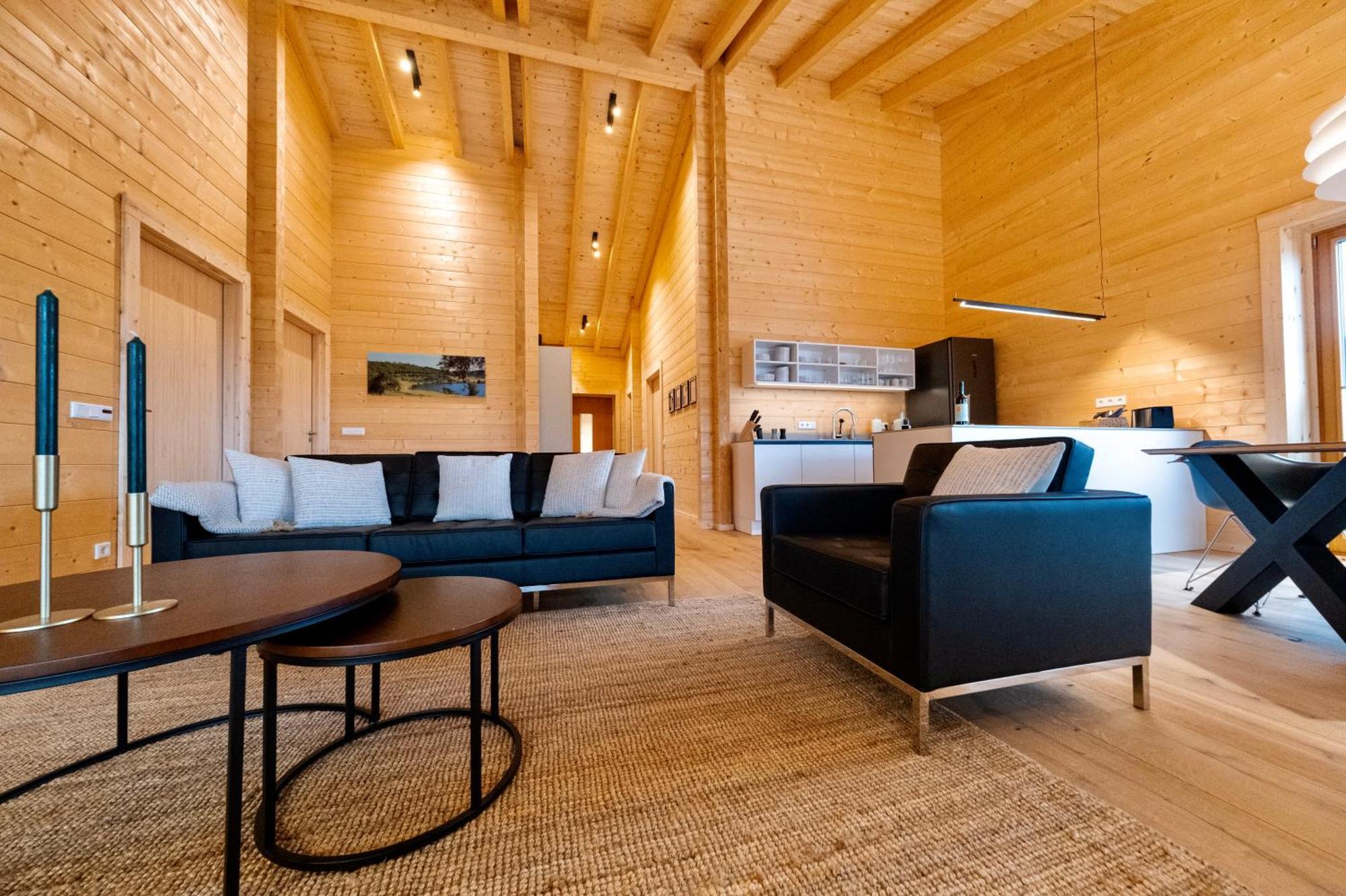 Netten Naturerlebnis Holz-Chalets Daun Extérieur photo
