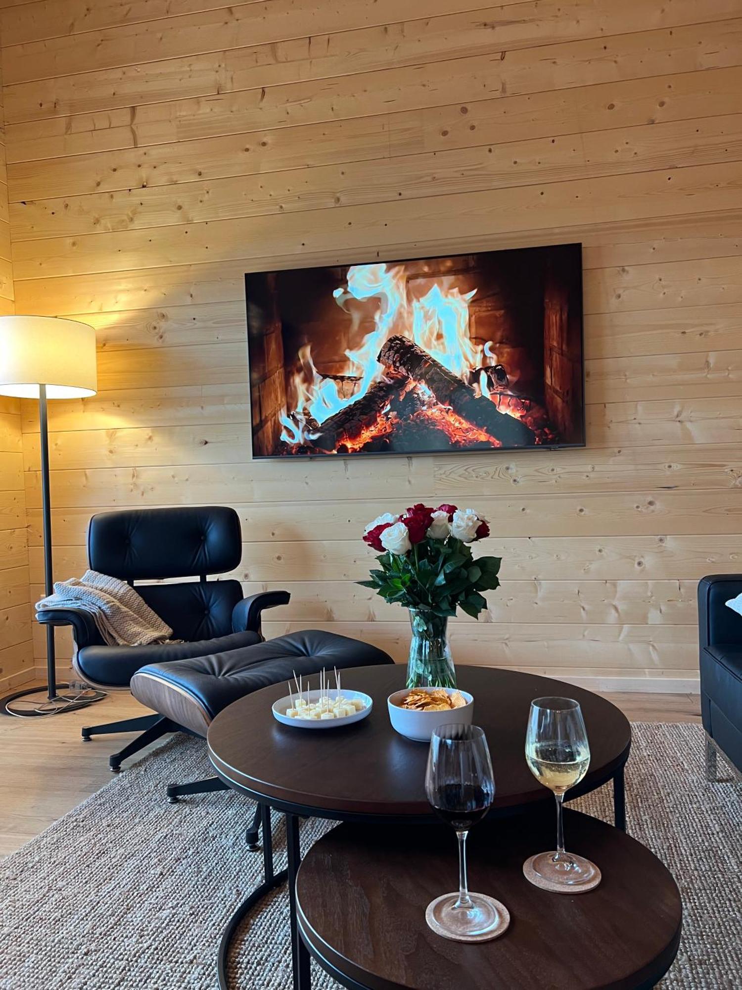 Netten Naturerlebnis Holz-Chalets Daun Extérieur photo