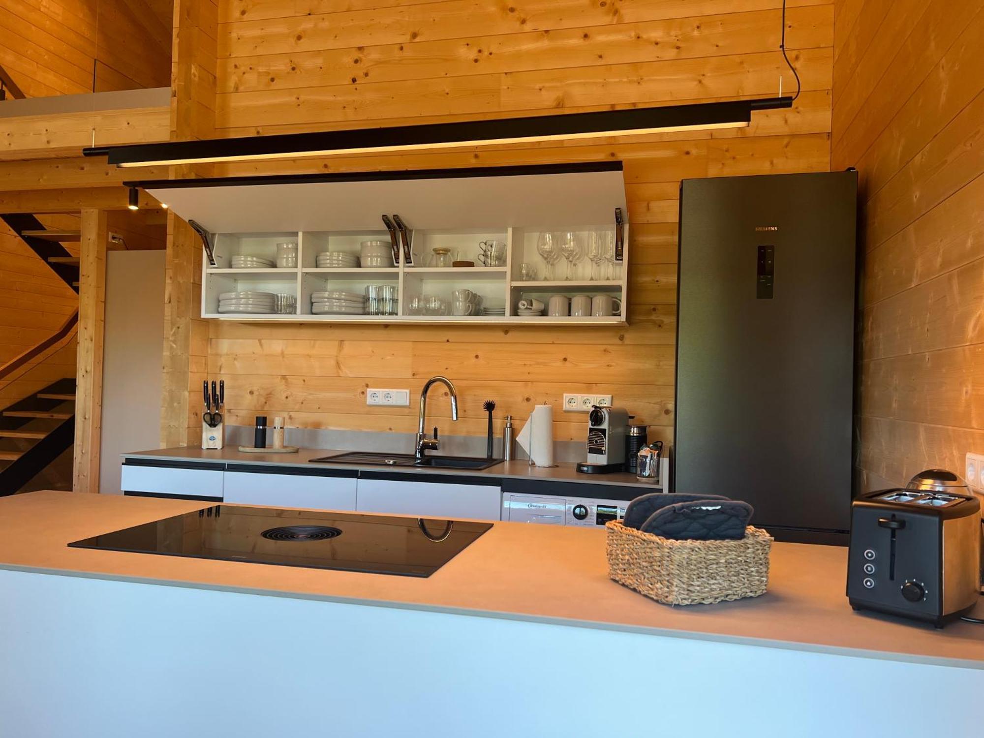 Netten Naturerlebnis Holz-Chalets Daun Extérieur photo